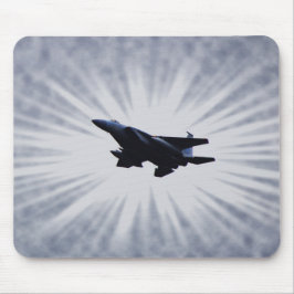 Alfombrilla De Ratón Air Force F 15 Luchador Jet Art Mouse Pad