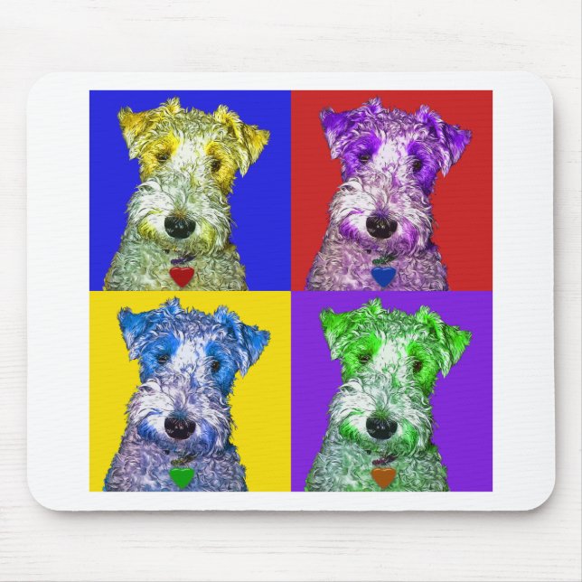 Alfombrilla De Ratón Airedale (Frente)