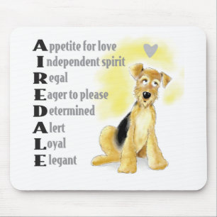 Alfombrilla De Ratón Airedale mousepad