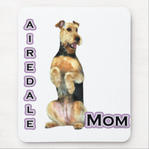 Alfombrilla De Ratón Airedale Terrier Mom 4