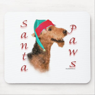 Alfombrilla De Ratón Airedale Terrier Santa Paws