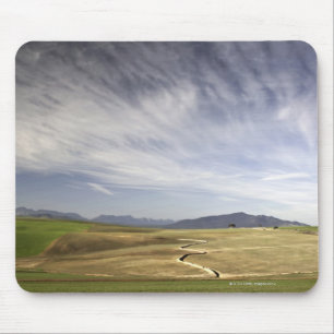 Alfombrilla De Ratón Ajardine con los campos de trigo, Grabouw,