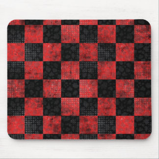 Alfombrilla De Ratón ajedrez de fuego rojo
