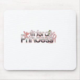 Alfombrilla De Ratón Ajuste para una princesa Girl Glass Slipper