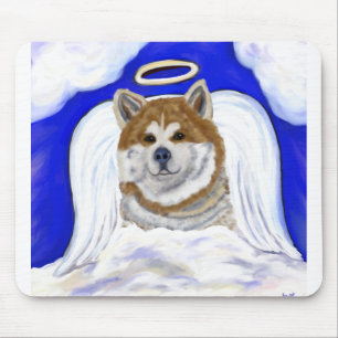 Alfombrilla De Ratón Akita Angel
