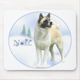 Alfombrilla De Ratón Akita Noel Mousepad