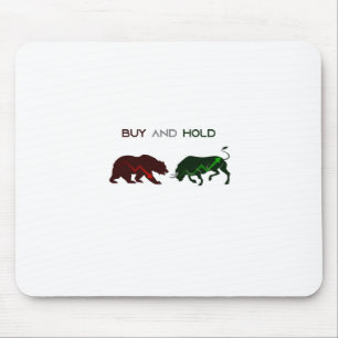 Alfombrilla De Ratón Aktien Bear Bull Börse