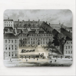 Alfombrilla De Ratón Al sur frente de la casa de Leicester, c.1720