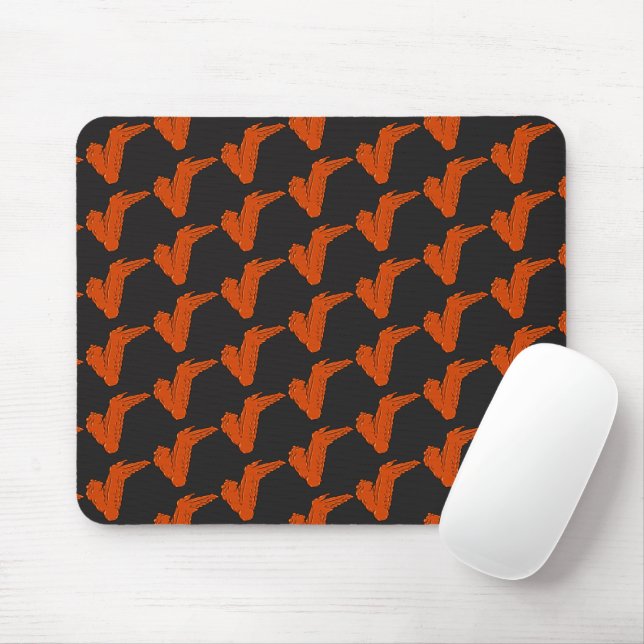 Alfombrilla De Ratón Ala de pollo Mousepad (Con ratón)