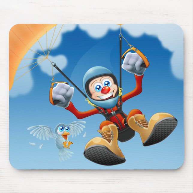 Alfombrilla De Ratón Ala flexible Mousepad (Frente)