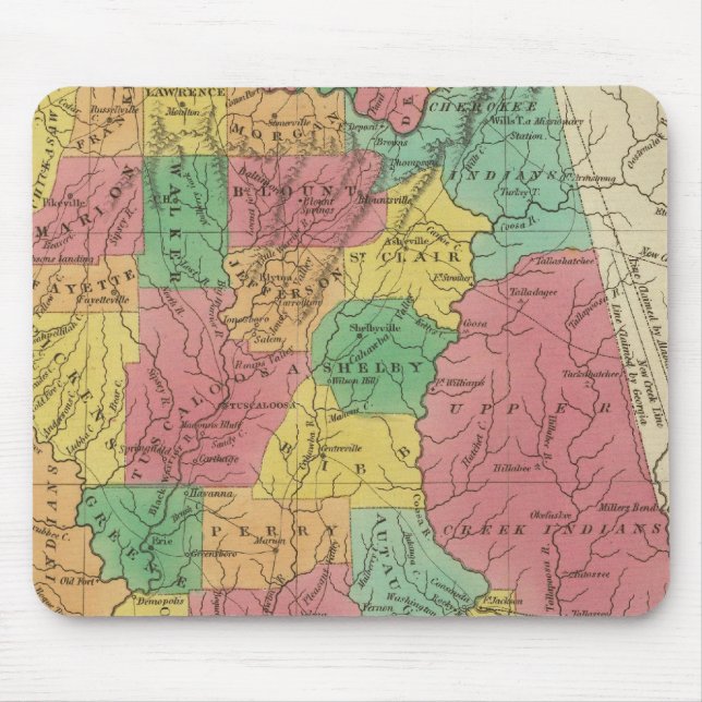 Alfombrilla De Ratón Alabama 3 (Frente)