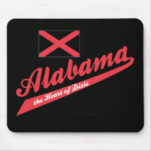 Alfombrilla De Ratón ¡Alabama Corazón de Dixie!