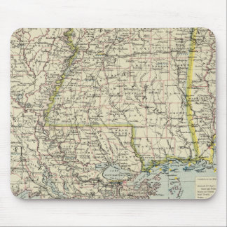 Alfombrilla De Ratón Alabama, Misisipi, Luisiana, Arkansas