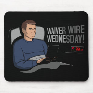 Alfombrilla De Ratón ¡Alambre miércoles de la renuncia!