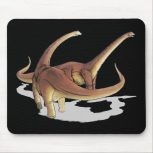 Alfombrilla De Ratón Alamosaurus Dinosaurs Mousepad