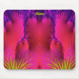 Alfombrilla De Ratón ALANA ~ Zany Shades Púrpura Rojo Amarillo