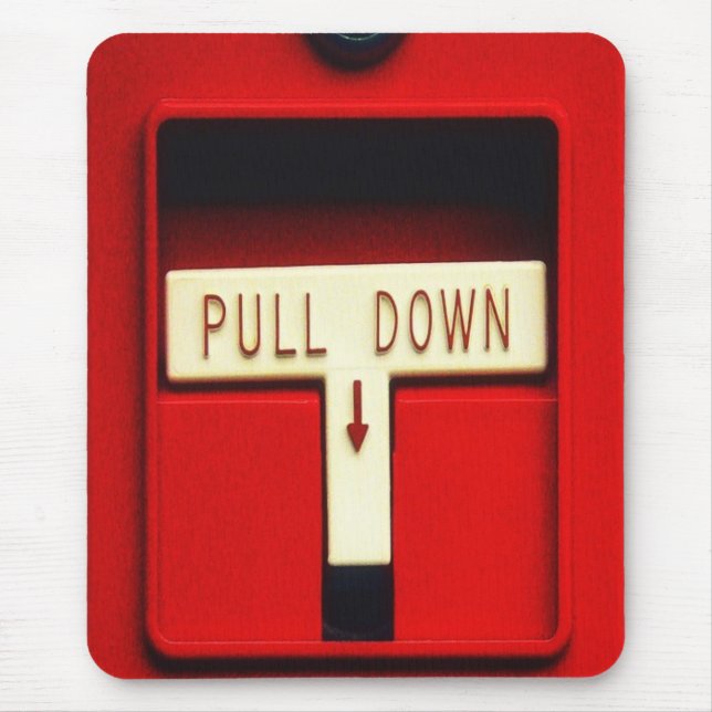 Alfombrilla De Ratón Alarma de incendio (Frente)