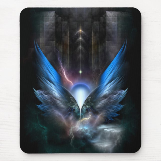 Alfombrilla De Ratón Alas De Mousepad Ligero (Frente)