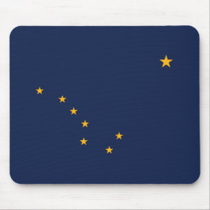 Alfombrilla De Ratón Alaska State Flag Mouse Pad