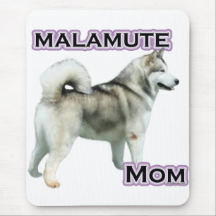 Alfombrilla De Ratón Alaskan Malamute Mom 4