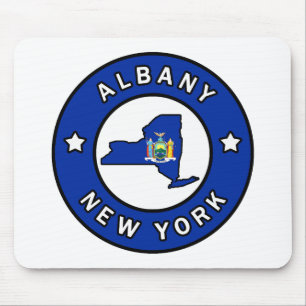 Alfombrilla De Ratón Albany Nueva York
