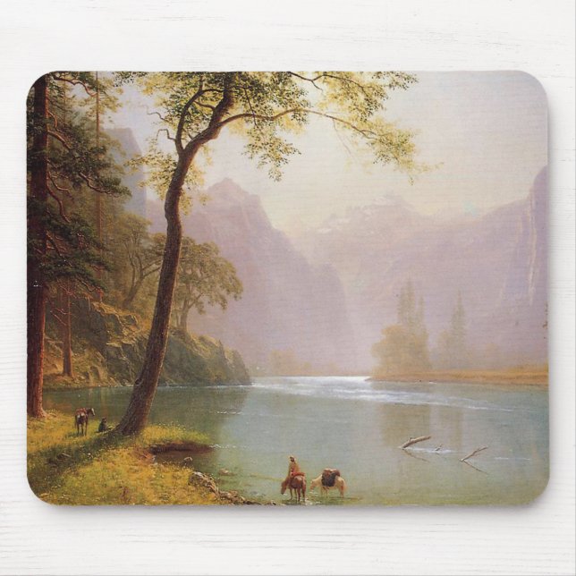 Alfombrilla De Ratón Albert Bierstadt, Kerns River Valley California (Frente)