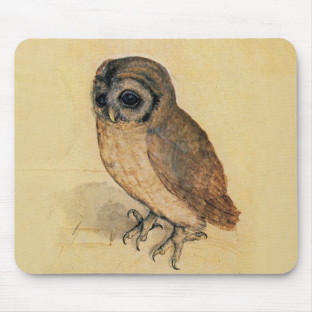 Alfombrilla De Ratón Albrecht Durer The Little Owl (Frente)