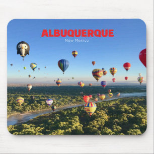 Alfombrilla De Ratón Albuquerque Nuevo México Mousepad Balloon Festival