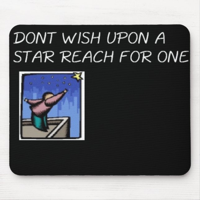 Alfombrilla De Ratón Alcance para las estrellas Mousepad (Frente)