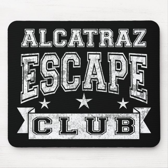 Alfombrilla De Ratón Alcatraz Escape Club (Frente)