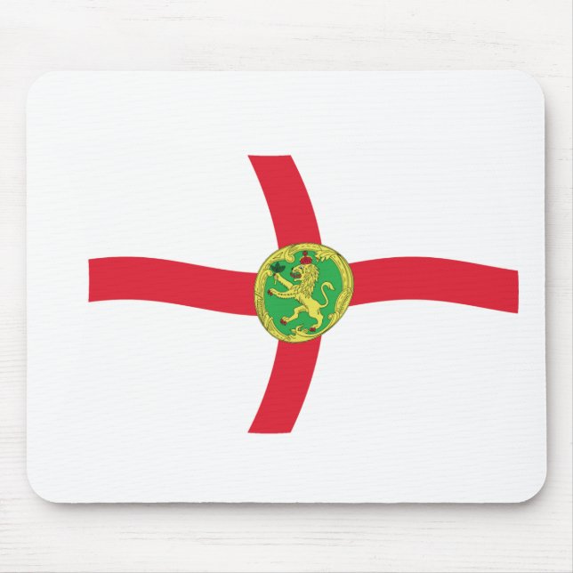 Alfombrilla De Ratón Alderney Flag Mousepad (Frente)