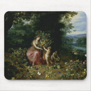 Alfombrilla De Ratón Alegoría de la abundancia