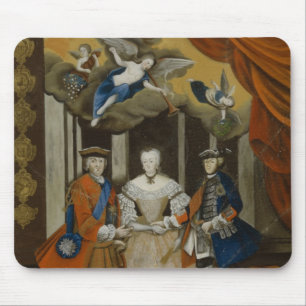 Alfombrilla De Ratón Alegoría de la paz de Dresden, 1745