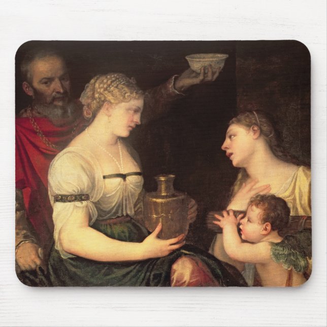 Alfombrilla De Ratón Alegoría de la vida Married (Frente)