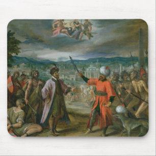 Alfombrilla De Ratón Alegoría de las guerras turcas