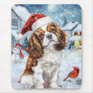 Alfombrilla De Ratón Alegría de los Navidades Cavalier King Winter Wond
