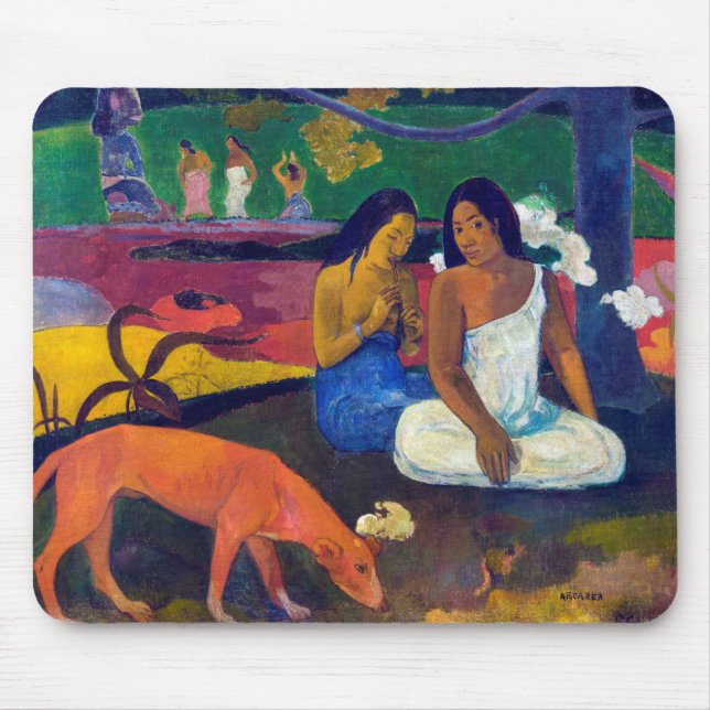 Alfombrilla De Ratón Alegría, Gauguin (Frente)