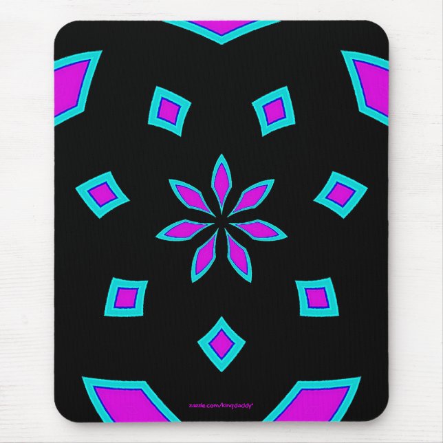 Alfombrilla De Ratón Alegría rosada Mousepad (Frente)