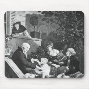 Alfombrilla De Ratón Alegrías de ser un padre, c.1797