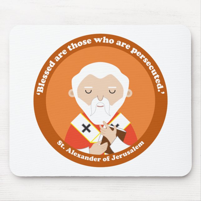 Alfombrilla De Ratón Alejandro de Jerusalén (Frente)