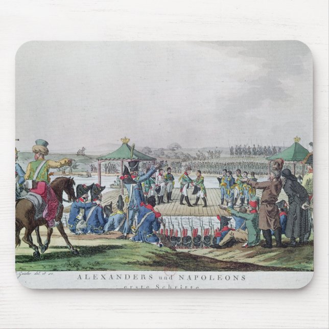 Alfombrilla De Ratón Alejandro I y Napoleon (Frente)