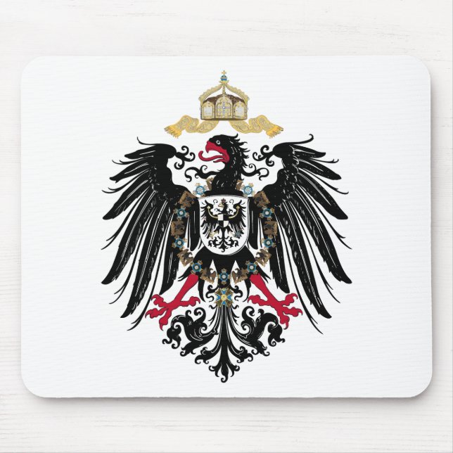 Alfombrilla De Ratón Alemán águila de imperio (Frente)