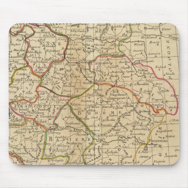 Alfombrilla De Ratón Alemania, Bohemia (Frente)