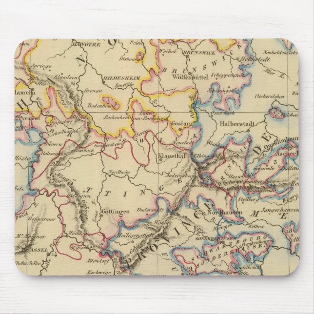 Alfombrilla De Ratón Alemania Central (Frente)