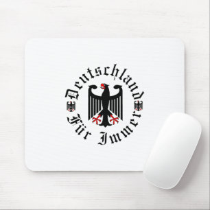 Alfombrilla De Ratón Alemania/Deutschland Por siempre/águila negra fede