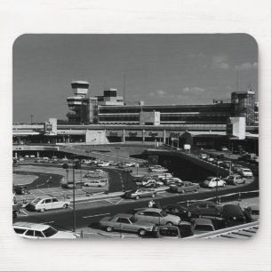 Alfombrilla De Ratón Alemania Vintage Berlín Aeropuerto Tegel 1970