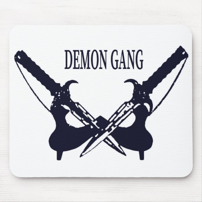 ALFOMBRILLA DE RATÓN ALESANA EL GANGSTER DE DEMONIO - MOUSE PAD (Frente)