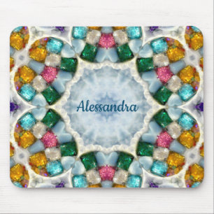 Alfombrilla De Ratón ALESSANDRA ~Gem Stone ~ Personalizado