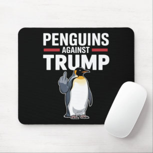 Alfombrilla De Ratón Aletas de pingüino arriba resisten a los pingüinos