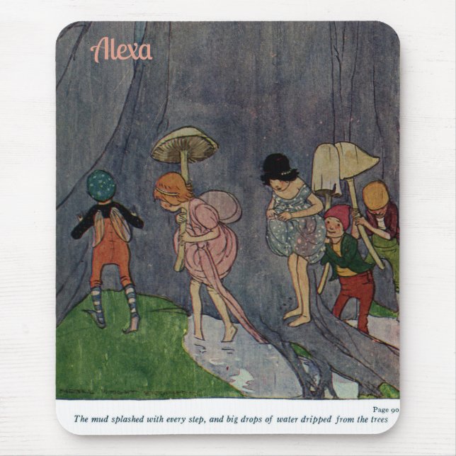 Alfombrilla De Ratón ALEXA ~ Clara Judson ~ Flower Fairies ~ (Frente)